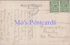 Genealogy Postcard - Marland?, Highland View, Mossley, Nr Manchester  GL2114