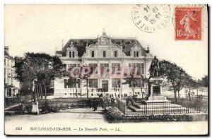 Old Postcard Boulogne sur Mer The new station