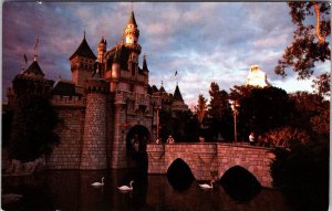 Disneyland, Anaheim, California Postcard Sleeping Beauty Castle JD29