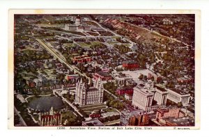 UT - Salt Lake City. Bird's Eye View, Business Portion