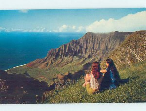 Pre-1980 NATURE SCENE Kauai Hawaii HI AD2332