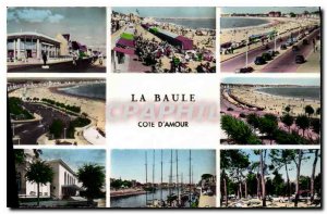 Modern Postcard La Baule French Love