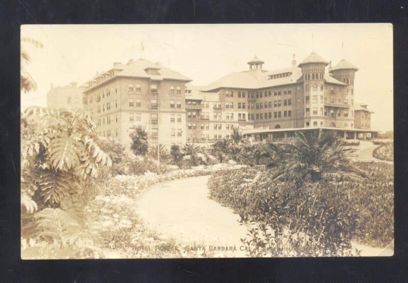 RPPC SANTA BARBARA CALIFORNIA THE SAMMERLAND HOTEL VINTAGE REAL PHOTO POSTCARD