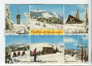 442179 Germany Schwarzwald Feldberg tourist advertising ski mountain resort