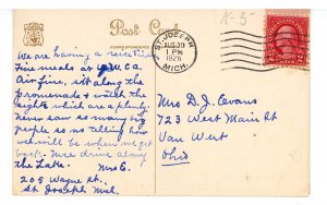 MI - Petoskey. Pere Marquette Special South Bound Train