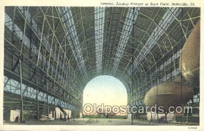 Scott Field, Belleville Zeppelin, Zeppelins Postcard Postcards  Scott Field, ...