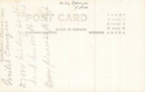 Real Photo Postcard Miles Canyon River Whitehorse Yukon Territory Canada~127761