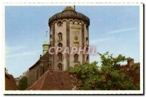 Old Postcard The Copenhagen round tower