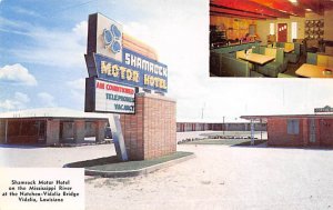 Shamrock Motor Hotel Coffee Shop and Lounge - Vidalia, Louisiana LA  