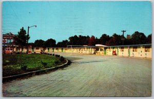 Vtg Rocky Mount North Carolina NC Horizon Motel #2 1960s View Postcard