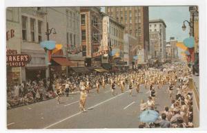 Cotton Carnival Parade Memphis Tennessee postcard