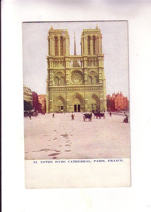 Notre Dame Cathedal, Paris, France,