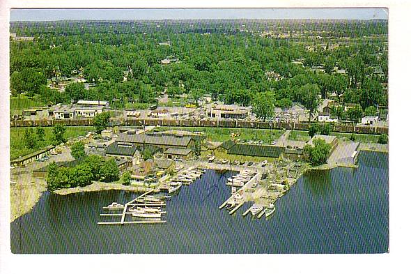 Marine Yards, Belleville, Ontario, Yachts, Long Frieght Train,