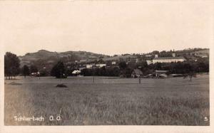 Schlierbach Austria Scenic View Real Photo Antique Postcard J46658