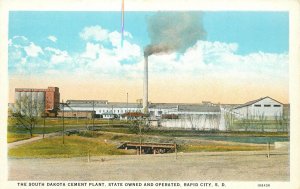 Postcard Rapid City South Dakota Cement Plant Hollister Teich 22-14364