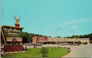 Knoxville TN Holiday Inn West Hotel Motel Kirby Rd Unused Vintage Postcard H20