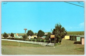 1960's HAVRE MONTANA CIRCLE INN MOTEL AAA PLAYGROUND KITCHENETTES POSTCARD