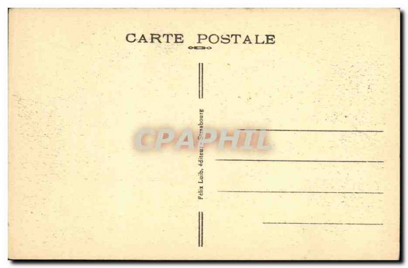 Old Postcard Mont Sainte Odile Convent Inside The Church