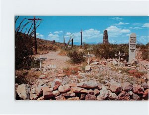 Postcard Boothill Graveyard, Tombstone, Arizona