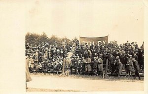 Waterville ME Colby College Track & Field Events Atkins Studio RPPC A-15