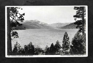 #171  RPPCCalif. Donner Lake & Snow Sheds, Putnam & Valentine Photo L.A. Calif.