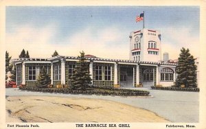 The Barnacle Sea Grill in Fairhaven, Massachusetts Fort Phoenix Park.