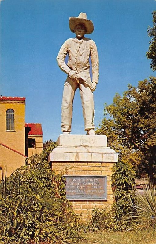 Cowboy statue Boot Hill Dodge City Kansas  