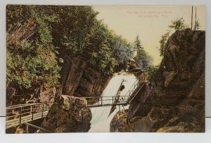 Adirondack NY The High Falls, Wilmington Notch Postcard B3