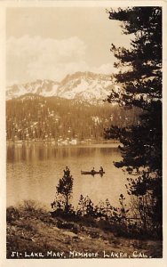 Lake Mary Mammoth Lakes CA