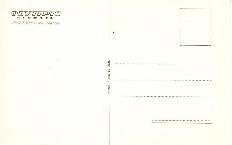 Olympic Airways - Boeing 727-200