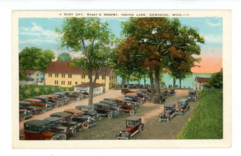 MI - Dowagiac. Wiest's Resort, Indian Lake