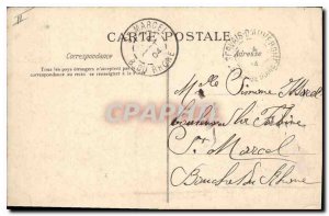 Old Postcard Folklore Auvergne Bourree