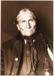 Geronimo Chiricahua Apache Chief in 1905 Native American Modern Postcard