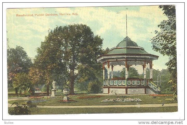 Bandstand , Public Gardens , Halifax , Nova Scotia , Canada , 00-10s