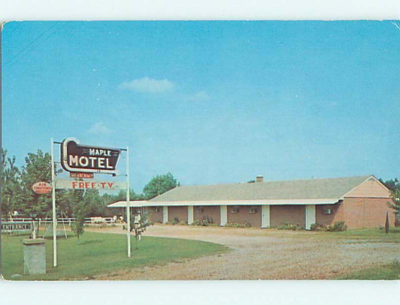 Unused Pre-1980 MAPLE MOTEL Paducah Kentucky KY u1111