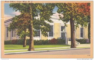 Post Office, CAPE MAY, New Jersey, 1930-1940s