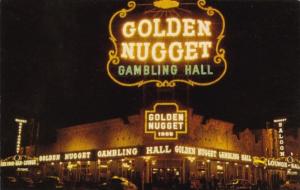 Nevada Las Vegas Golden Nugget Gambling Hall Saloon and Restaurant