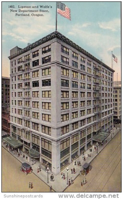 Lipman And Wolfe's New Department Store Portland Oregon