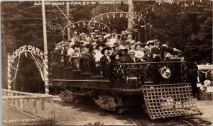 Observation Car Seeing Victoria BC British Columbia Gorge Shaw RRPC Postcard H30