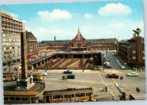 postcard Copenhagen Central Station, Denmark