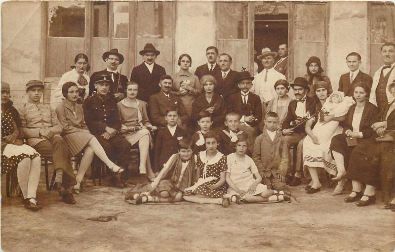 Romania Tileagd Mezotelegd 1929social history photo postcard 