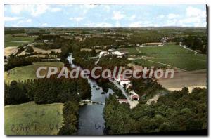 Postcard Modern Gorges Loire Atlant Aerial view the weaned