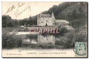 Army Old Postcard Old Postcard Liverdun Chateau Valee and the Flie