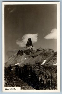 1949 Lizard Head Telluride Colorado CO RPPC Photo Posted Vintage Postcard
