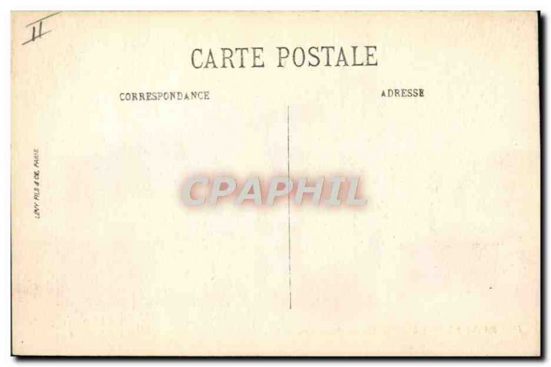 Postcard Old Religion prostestante Saint Etienne Temple protestant