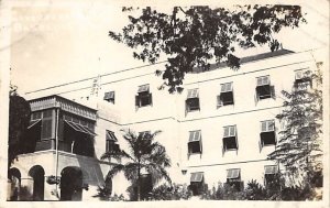 Governer's House Real Photo Barbados West Indies Unused tab marks from being ...