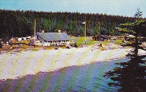 Canada Camp at Port Menier Anticosti Island Quebec