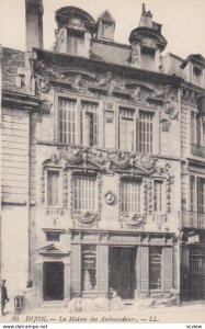 DIJON, France, 1910-1920s, La Maison des Ambassadeurs