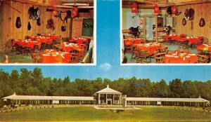 Thomasville North Carolina Colonial Motor Inn Multiview Vintage Postcard K48094