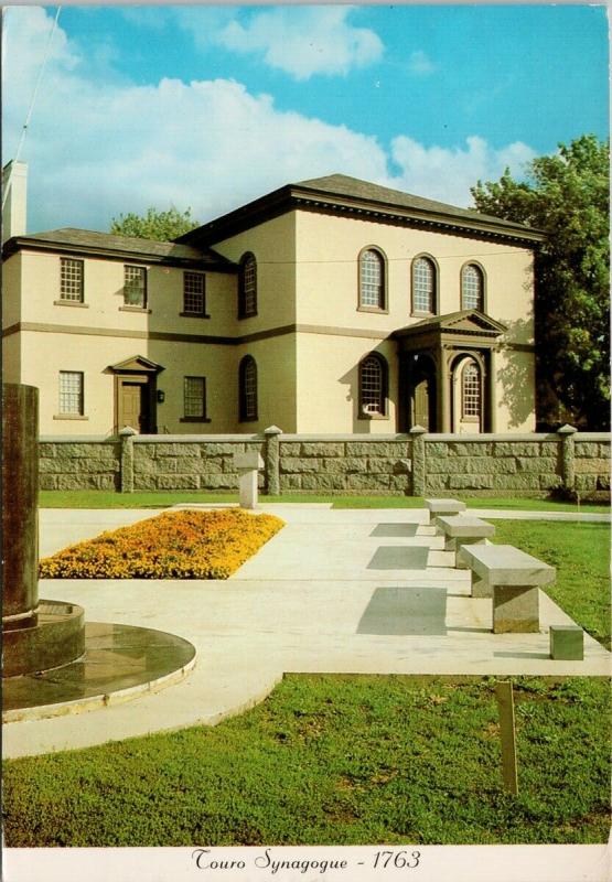 Touro Synagogue Newport RI Rhode Island UNUSED John Hopf Postcard D94